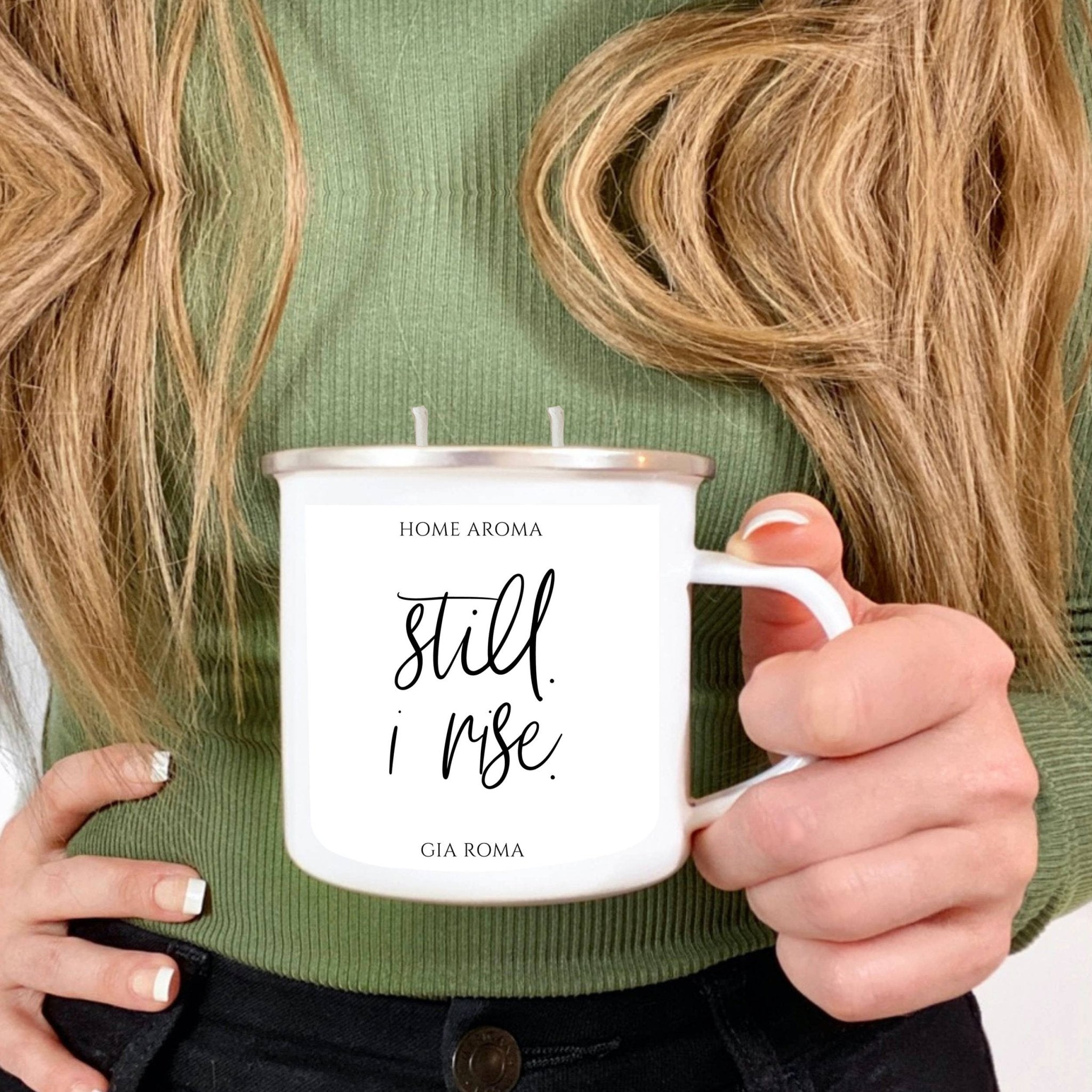 I Love You Candle Mug - The Bronze Butterfly