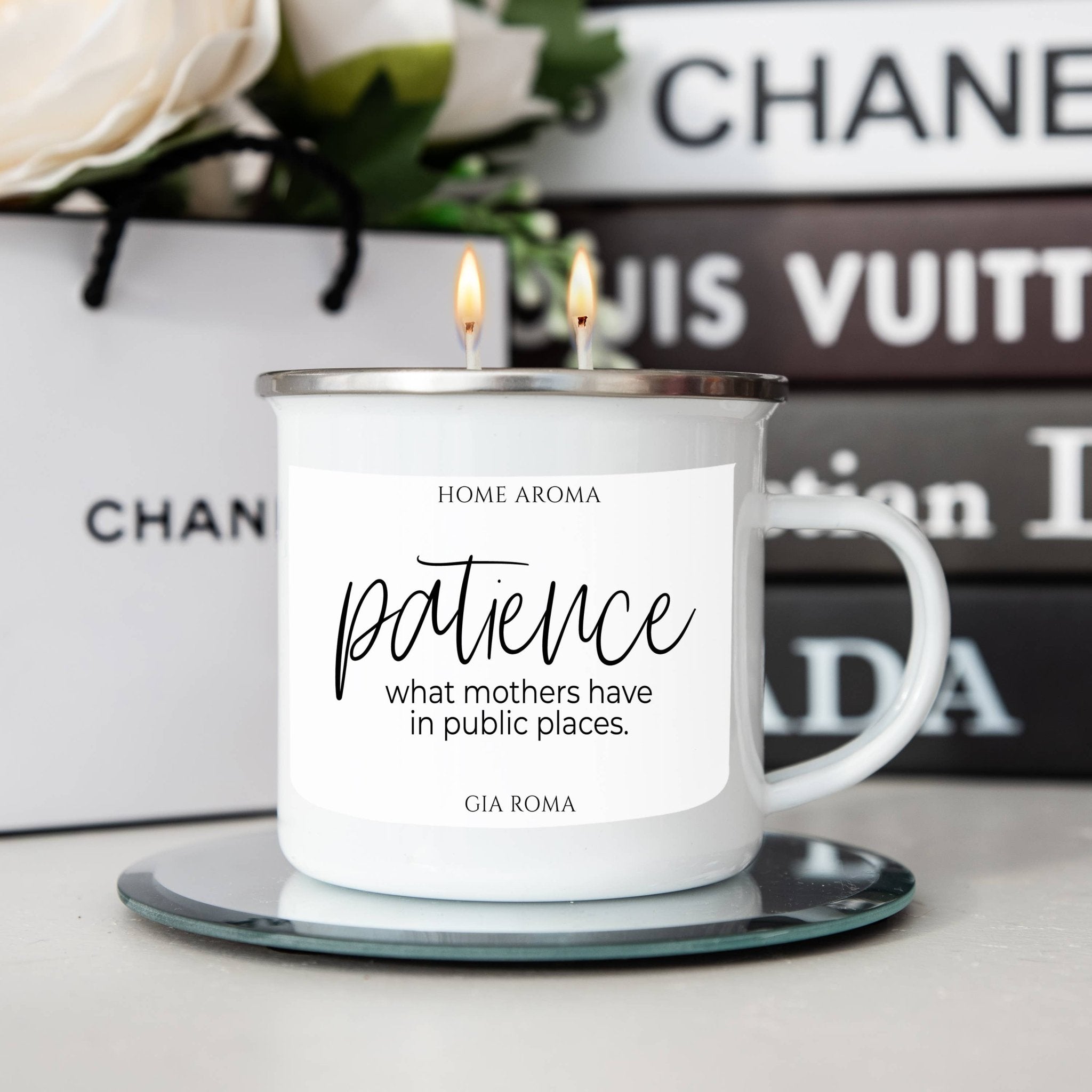 I Love You Candle Mug - The Bronze Butterfly