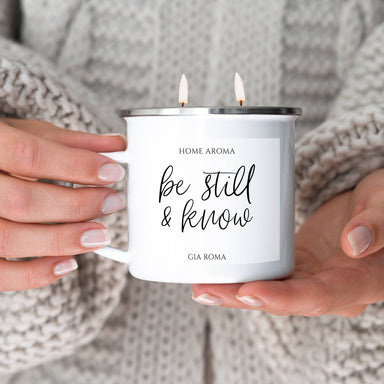 I Love You Candle Mug - The Bronze Butterfly