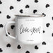I Love You Candle Mug - The Bronze Butterfly