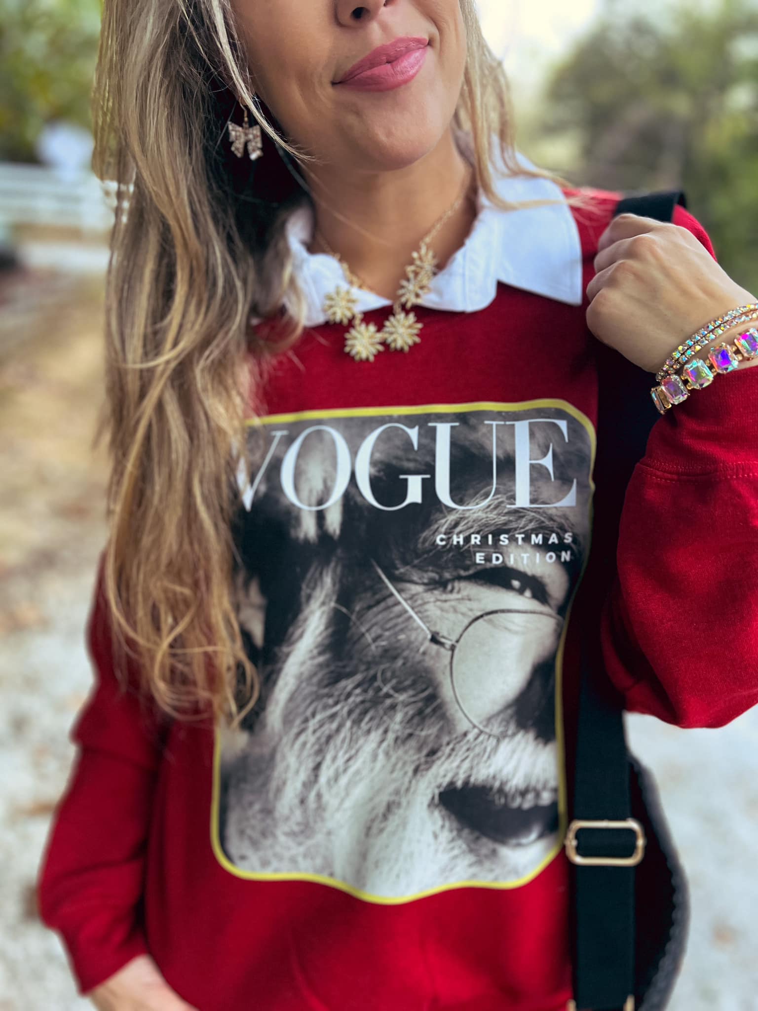 Christmas Magazine Cover Sweatshirt