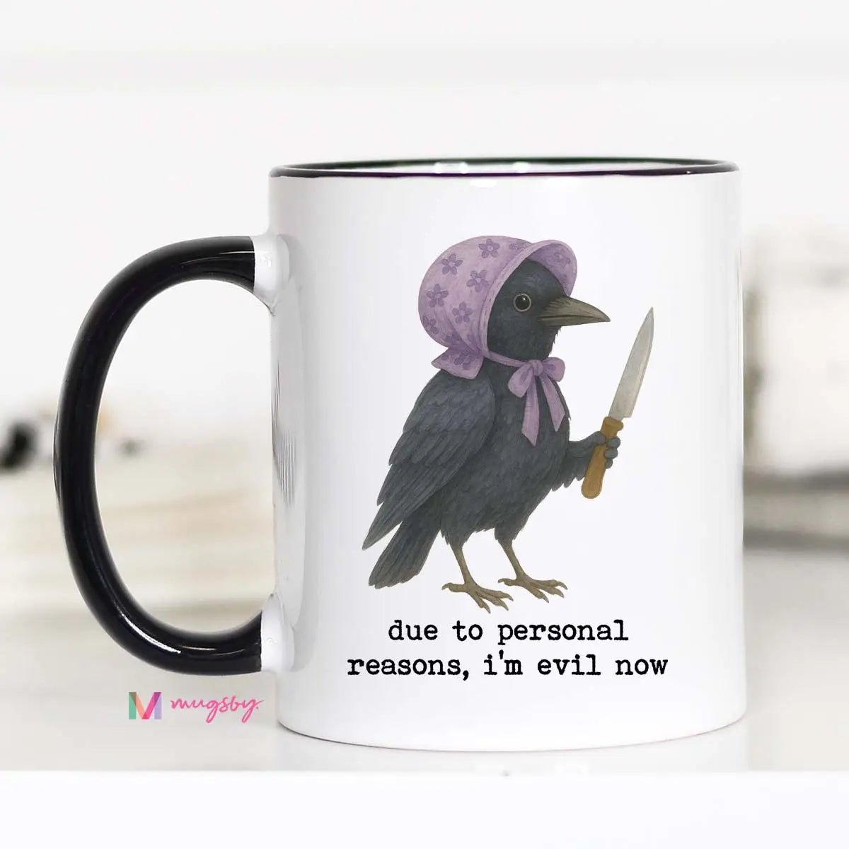 I'm Evil Now Funny Coffee Mug - The Bronze Butterfly