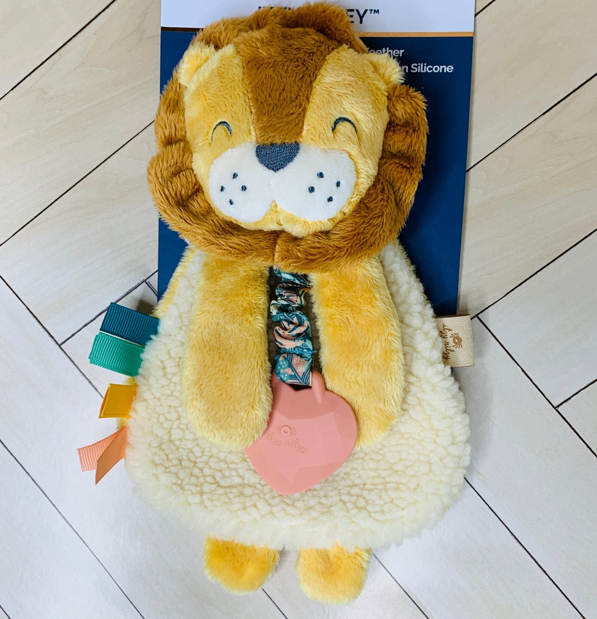 Itzy Lovey Plush Teether Toy - The Bronze Butterfly