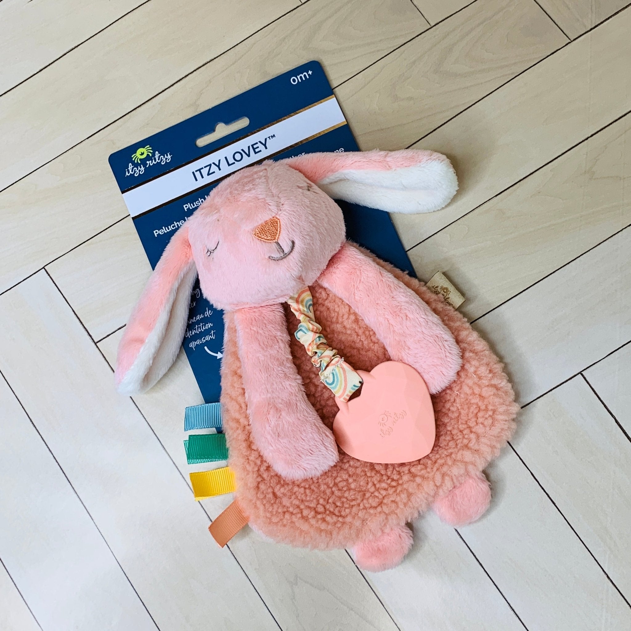 Itzy Lovey Plush Teether Toy - The Bronze Butterfly