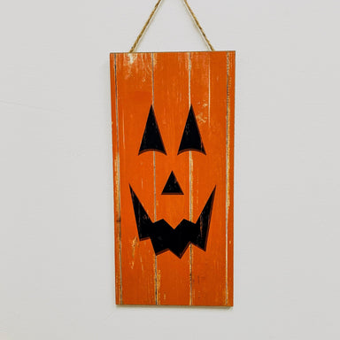 Jack O Lantern Door Hanger - The Bronze Butterfly