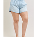 Judy Blue Featherweight Boxer Short | High Waist | The Bronze Butterfly - The Bronze Butterfly
