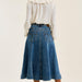 Judy Blue High Waist Lasso Stone Denim Skirt - The Bronze Butterfly