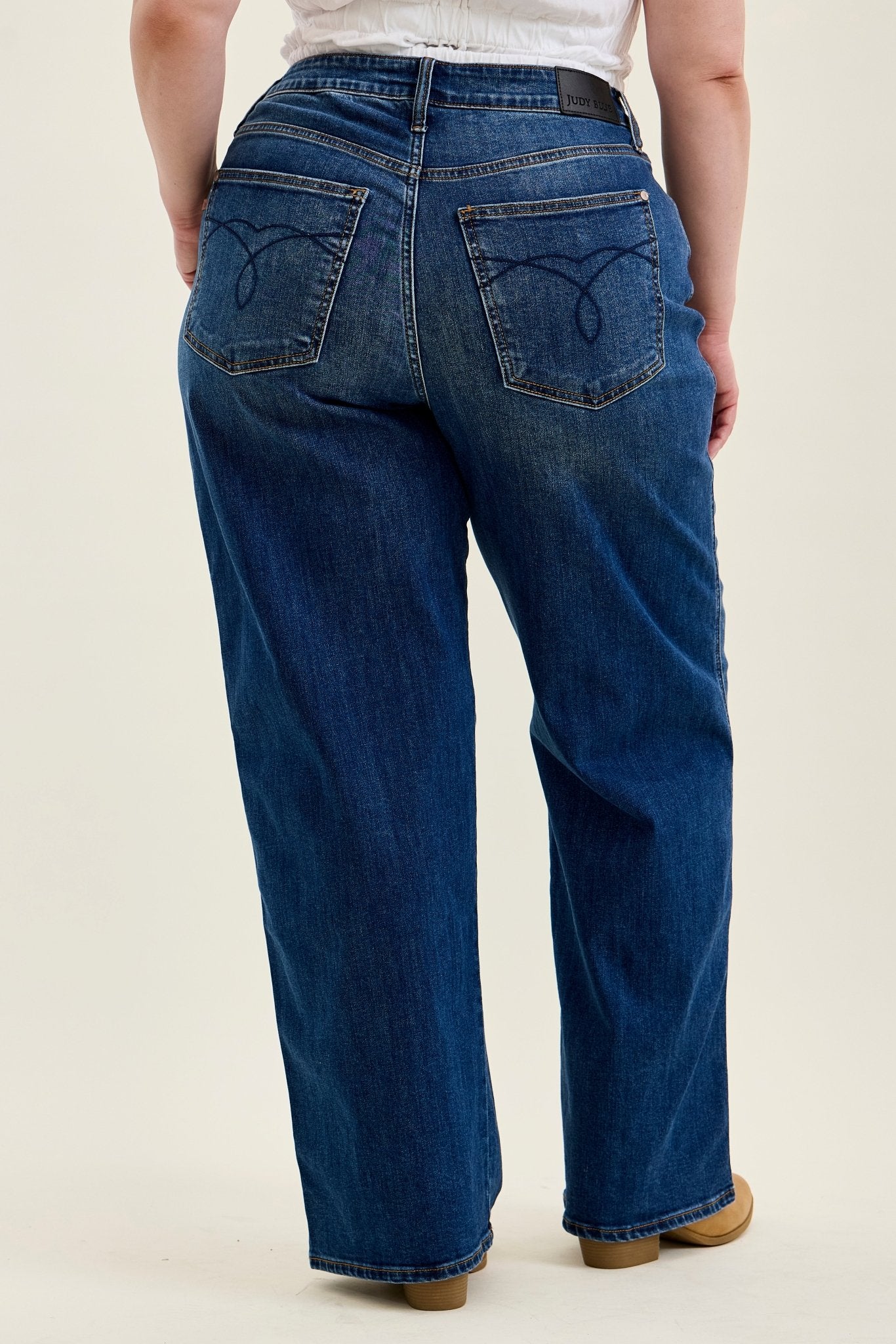 Judy Blue High Waist Wilhelmina Baggy Jeans - The Bronze Butterfly