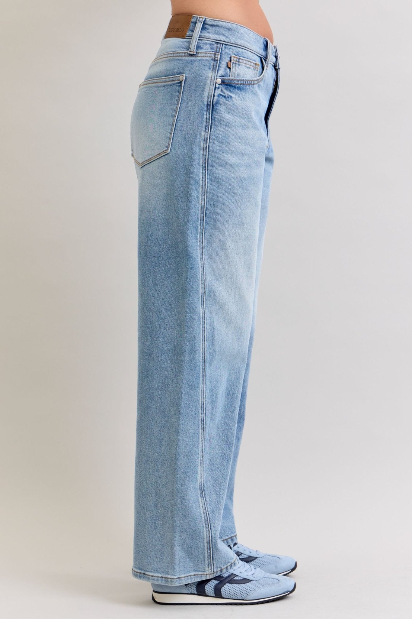 Judy Blue High Waist Wilhemina Rigid Magic Twisted Side Seam - The Bronze Butterfly