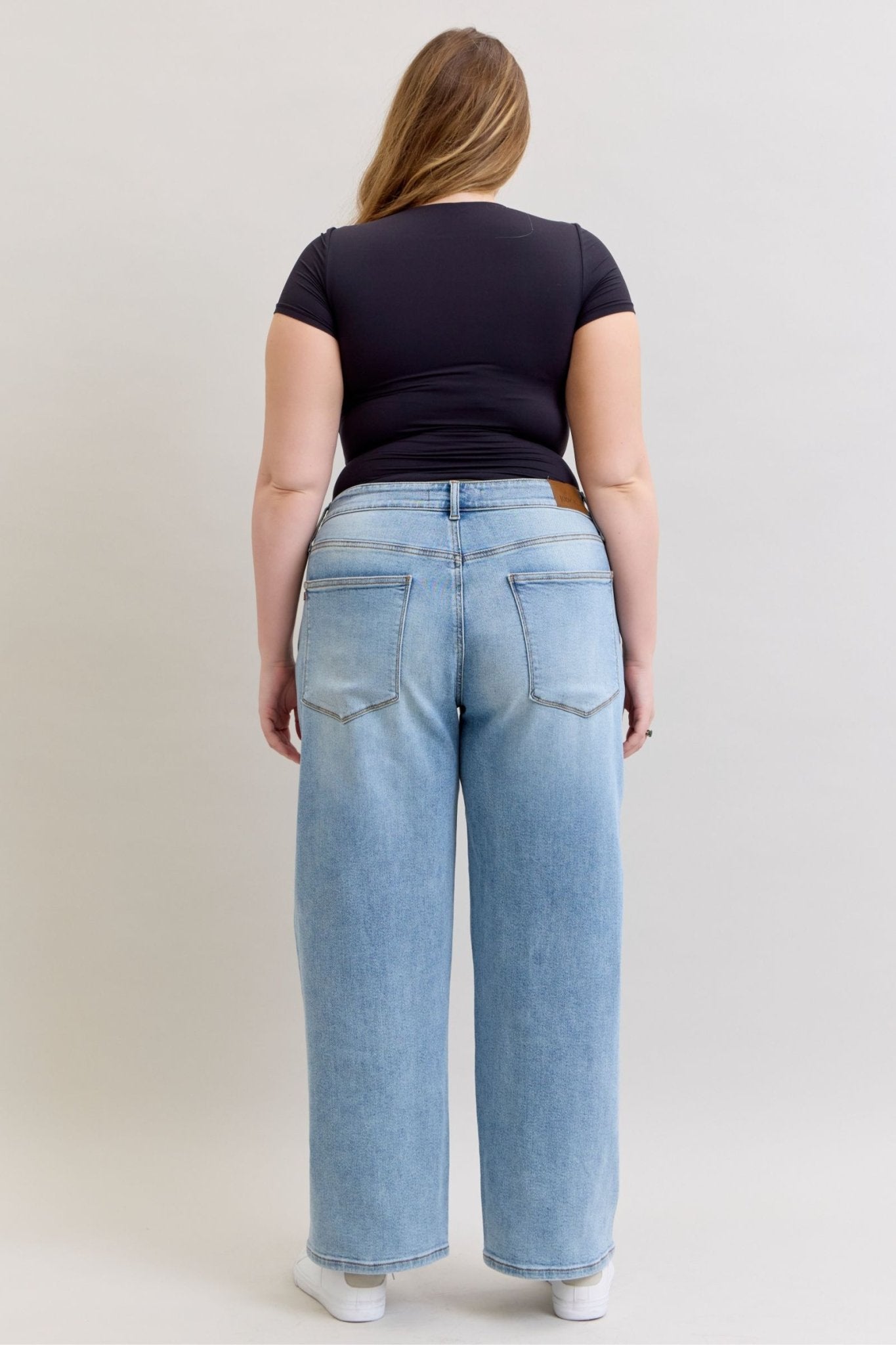 Judy Blue High Waist Wilhemina Rigid Magic Twisted Side Seam Plus Size - The Bronze Butterfly