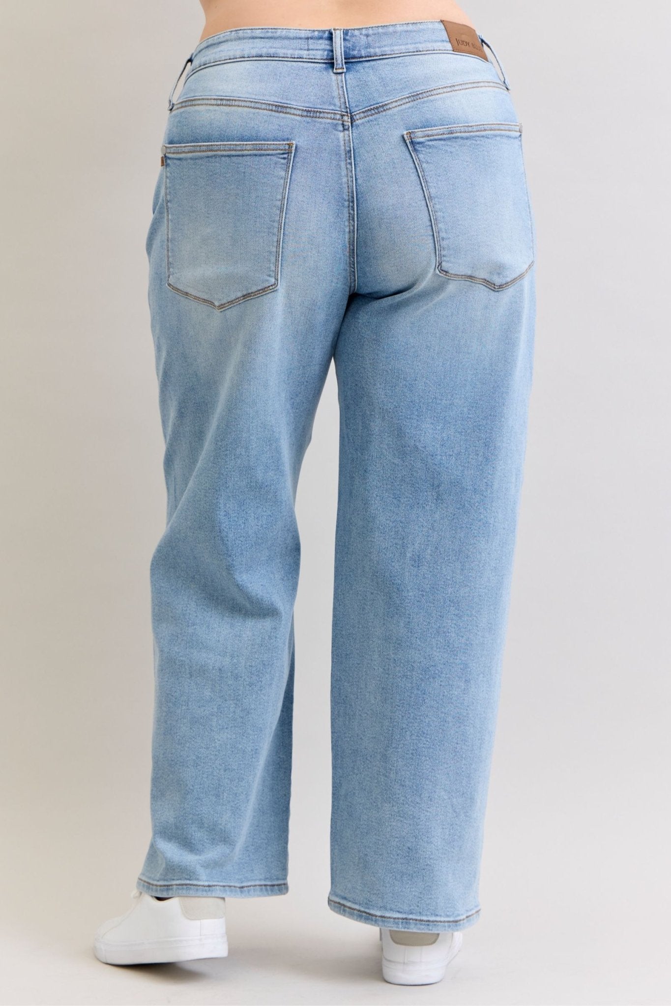 Judy Blue High Waist Wilhemina Rigid Magic Twisted Side Seam Plus Size - The Bronze Butterfly