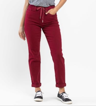 Judy Blue Joggers Scarlett - The Bronze Butterfly