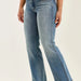 Judy Blue Low Rise Bootcut Jeans | Genie Blue Wash | The Bronze Butterfly - The Bronze Butterfly