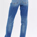 Judy Blue Mid Rise Dad jean with Release Hem - The Bronze Butterfly