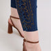 Judy Blue Mid Rise Western Embroidery Detail Skinny Jeans Plus Size - The Bronze Butterfly