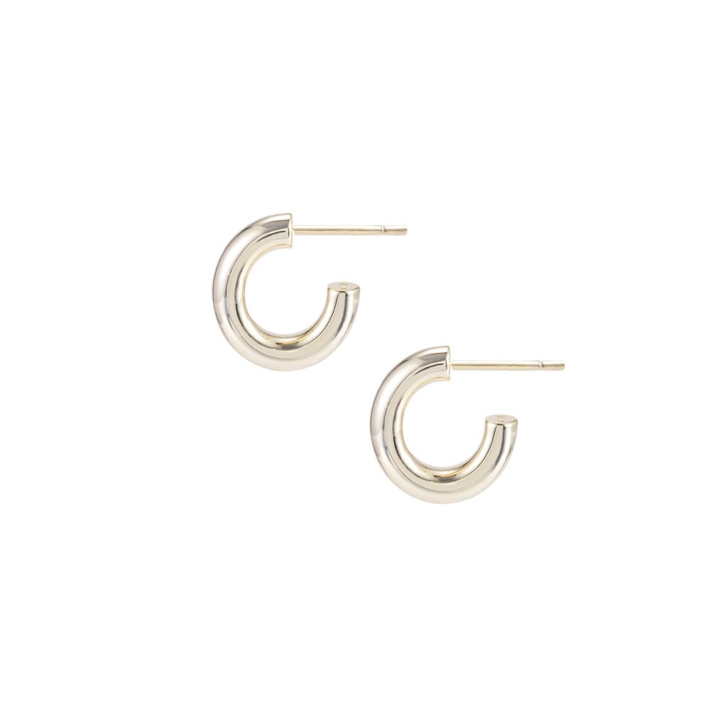 Just Dance Mini Hoop Earrings Gold - The Bronze Butterfly