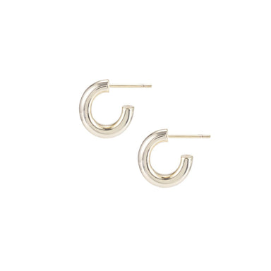 Just Dance Mini Hoop Earrings Gold - The Bronze Butterfly