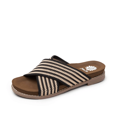 Kable Slide Sandal - Black - The Bronze Butterfly