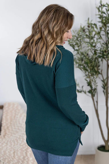 Kacey Ribbed Hoodie - The Bronze Butterfly