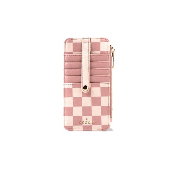 Kedzie "Check Please" Essentials Only Zippered Wallet - The Bronze Butterfly