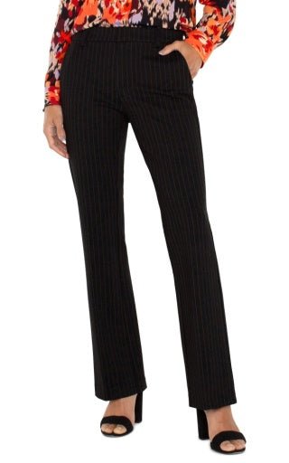 Kelsey Flare Trouser | Super Stretch Ponte | 31" Inseam - The Bronze Butterfly