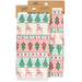 Kitchen Towel Christmas Retro - The Bronze Butterfly