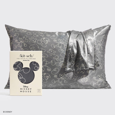 Kitsch & Mickey and Minnie Satin Pillowcase Mickey Magic - The Bronze Butterfly