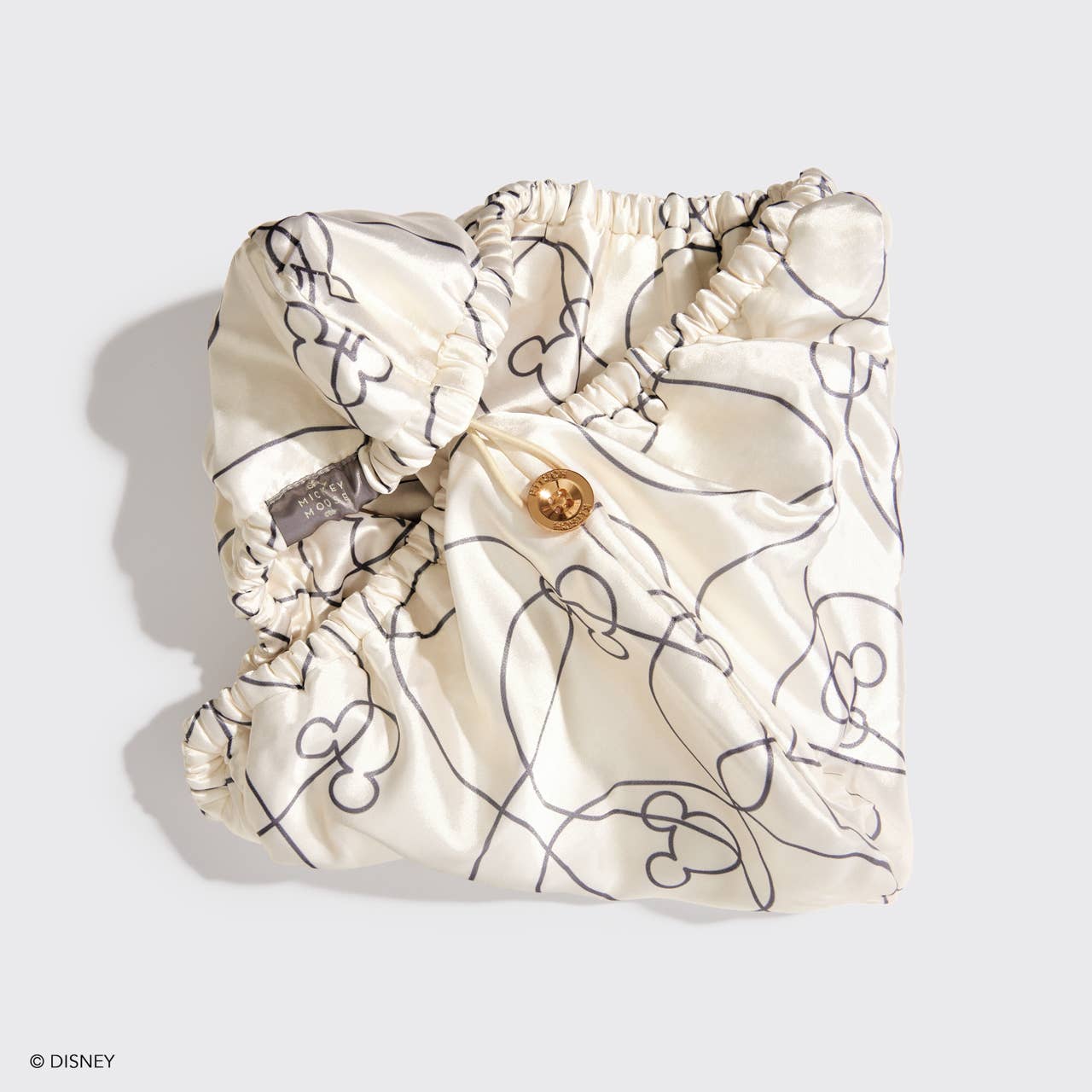 Kitsch & Mickey and Minnie Satin - Wrapped Hair Towel - The Bronze Butterfly