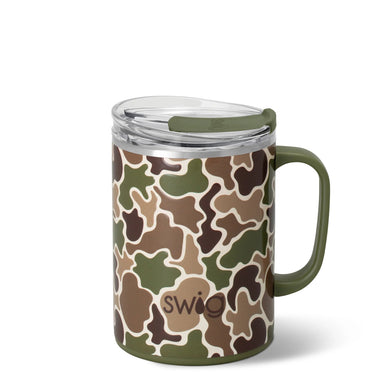 Large Camper Mug Hunting Camo 24oz - The Bronze Butterfly