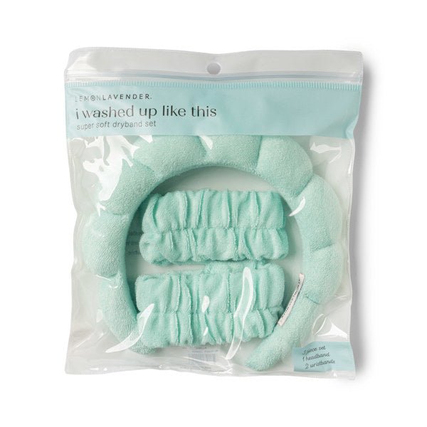 Lemon Lavender I Washed Up Like This Super Soft Dryband Set - The Bronze Butterfly