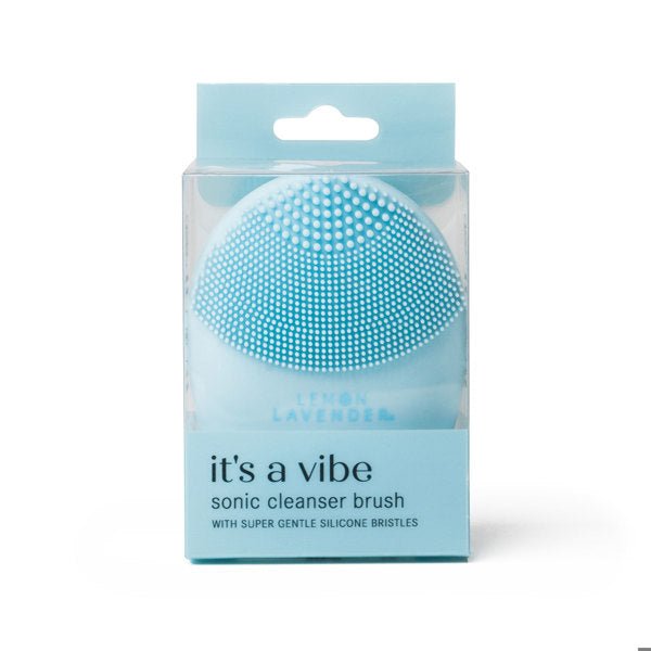 Lemon Lavender It's a Vibe Sonic Cleanser Brush - The Bronze Butterfly