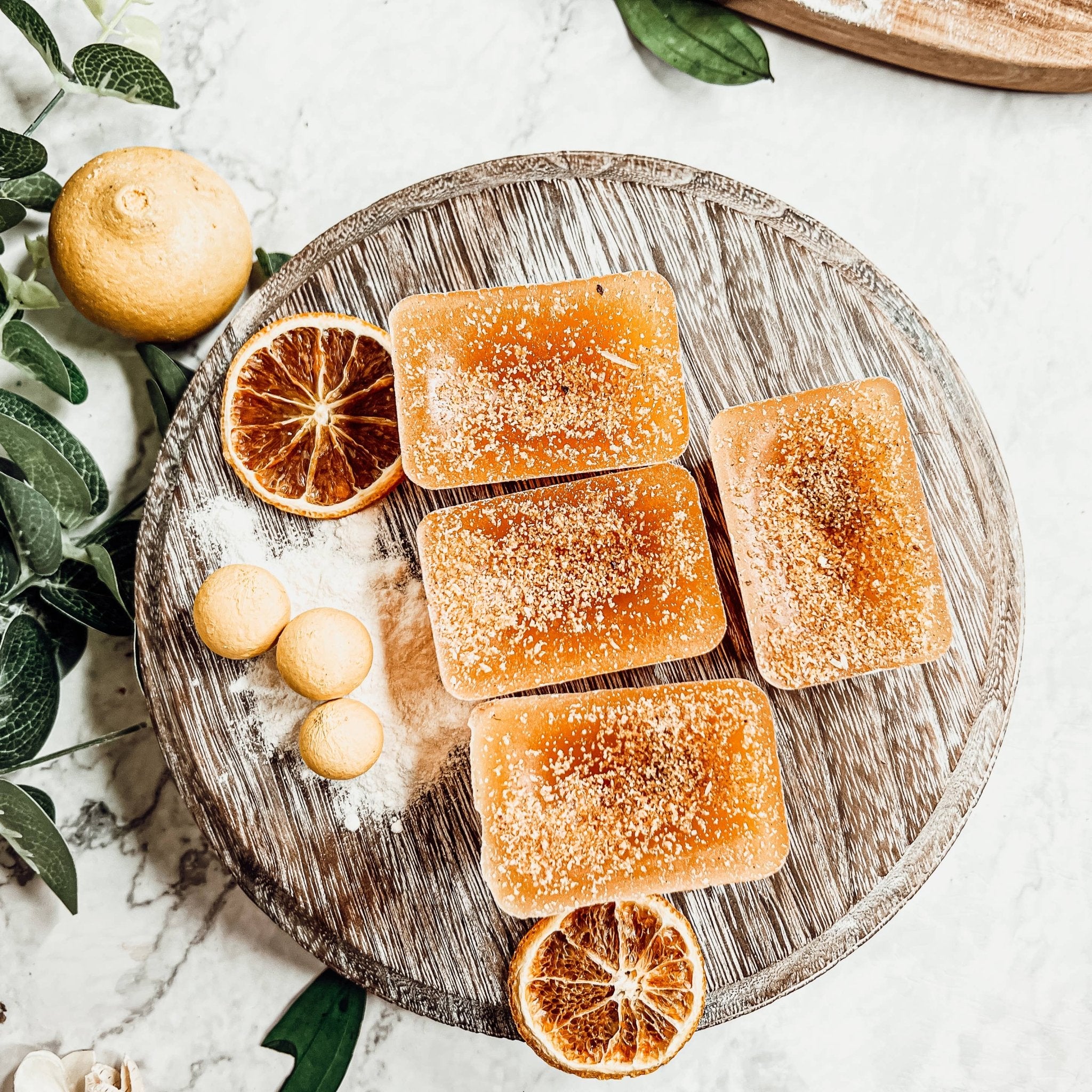 Lemon Shortbread Wax Melts Oversized Natural Toxin Free Melt - The Bronze Butterfly