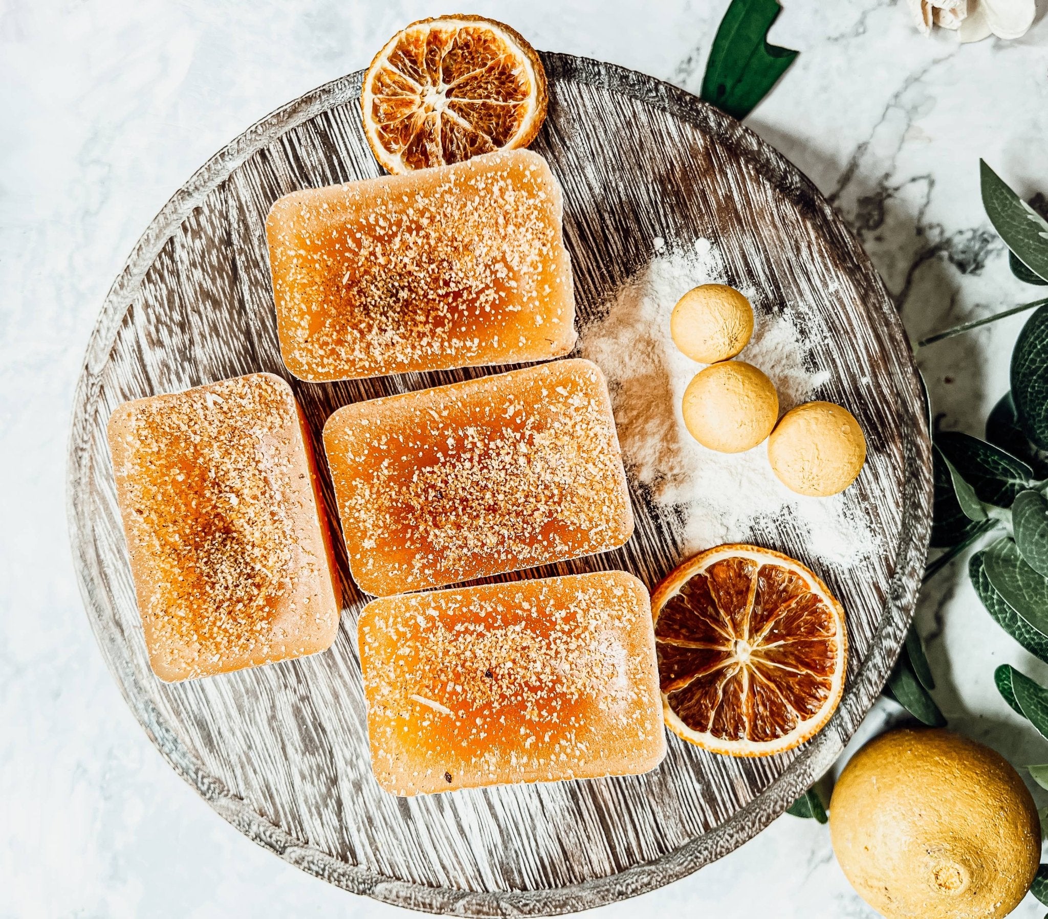 Lemon Shortbread Wax Melts Oversized Natural Toxin Free Melt - The Bronze Butterfly