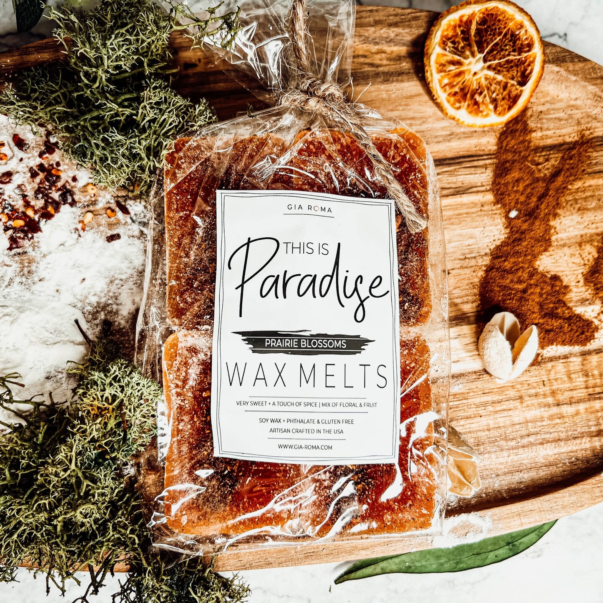 Lemon Shortbread Wax Melts Oversized Natural Toxin Free Melt - The Bronze Butterfly