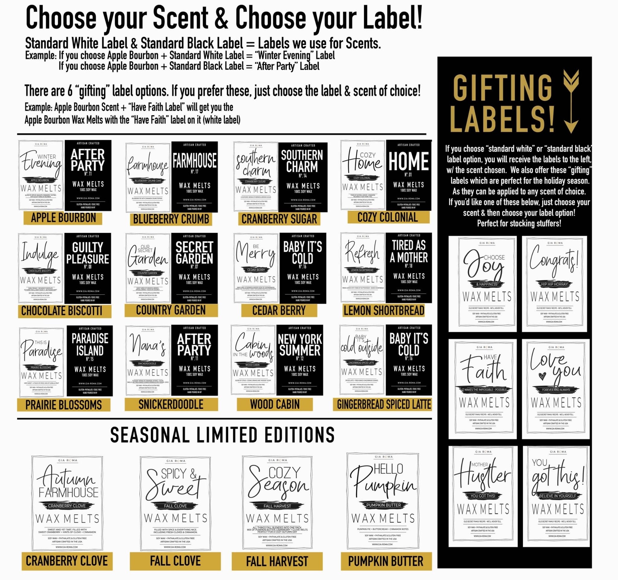 Lemon Shortbread Wax Melts Oversized Natural Toxin Free Melt - The Bronze Butterfly