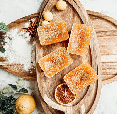 Lemon Shortbread Wax Melts Oversized Natural Toxin Free Melt - The Bronze Butterfly