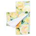 LEMON SLICES blu Kitchen Tea Towel - The Bronze Butterfly