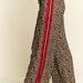LEOPARD CONTRAST TROUSER RED PANEL - The Bronze Butterfly