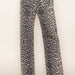 Leopard Print Wide Leg Denim Pants - The Bronze Butterfly