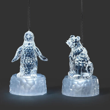 Lighted Penguin or Polar Bear - The Bronze Butterfly