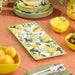 Limone Melamine Rectangular Platter - The Bronze Butterfly