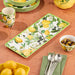 Limone Melamine Rectangular Platter - The Bronze Butterfly