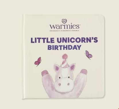 Little Unicorn's Birthday Board Book - The Bronze Butterfly