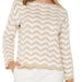 Liverpool Boat Neck Scallop Hem Sweater - The Bronze Butterfly