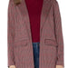 Liverpool Boyfriend Blazer in Mulberry Muted Houndstooth - The Bronze Butterfly