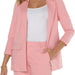 Liverpool Boyfriend Blazer in Pink Perfection - The Bronze Butterfly