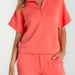 Liverpool Half Zip Popover Top - The Bronze Butterfly
