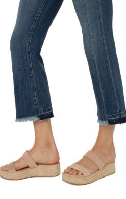 Liverpool Hannah Crop Flared - The Bronze Butterfly