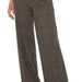 Liverpool Kelsey Wide Leg Trouser in Black Tan Herringbone - The Bronze Butterfly