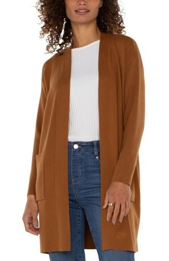 Liverpool Los Angeles Open Front Cardigan - The Bronze Butterfly
